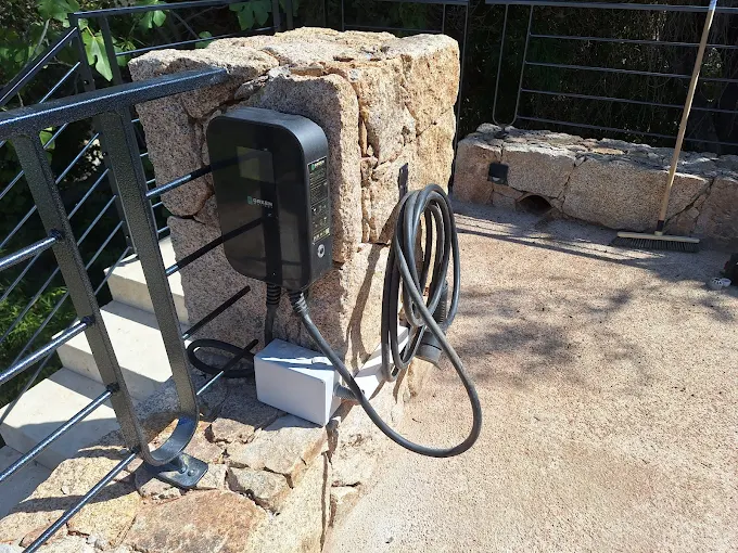 Borne de recharge véhicule électrique par Carincielec